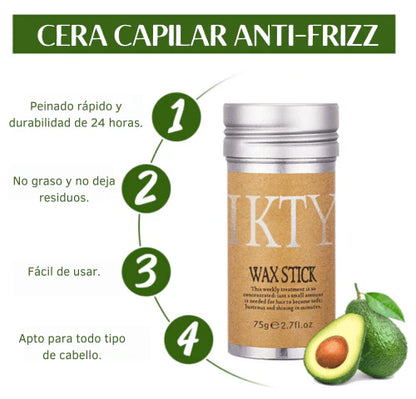 BARRA DE CERA  ANTI - FRIZZ