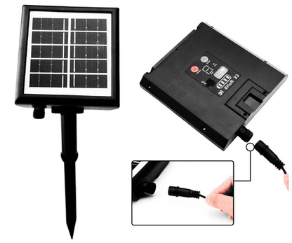 LUCES NAVIDEÑAS SOLARES LED MULTICOLOR (20 mt)