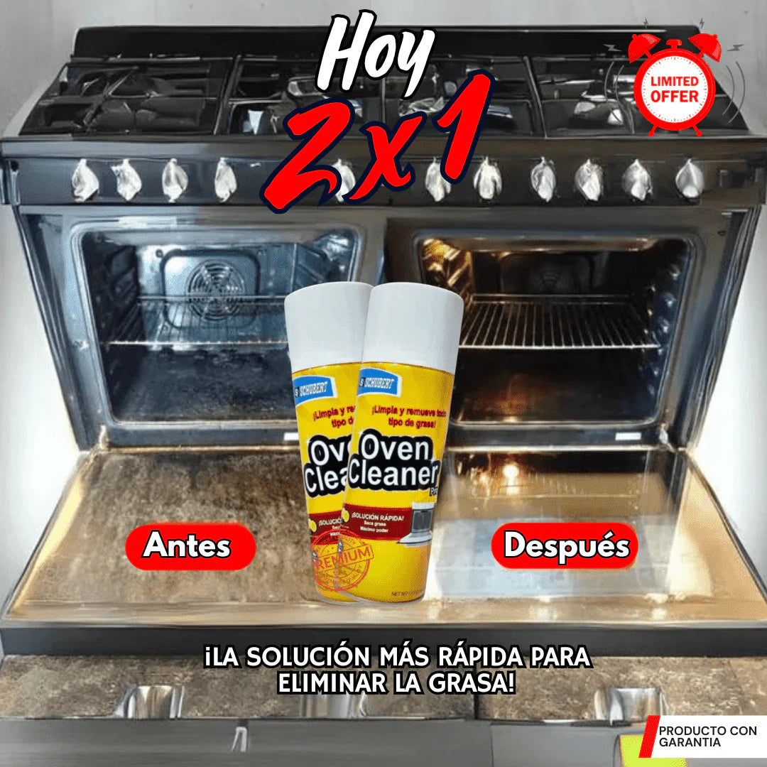 ( 2X1 ) OVEN CLEANER - ESPUMA QUITA GRASA